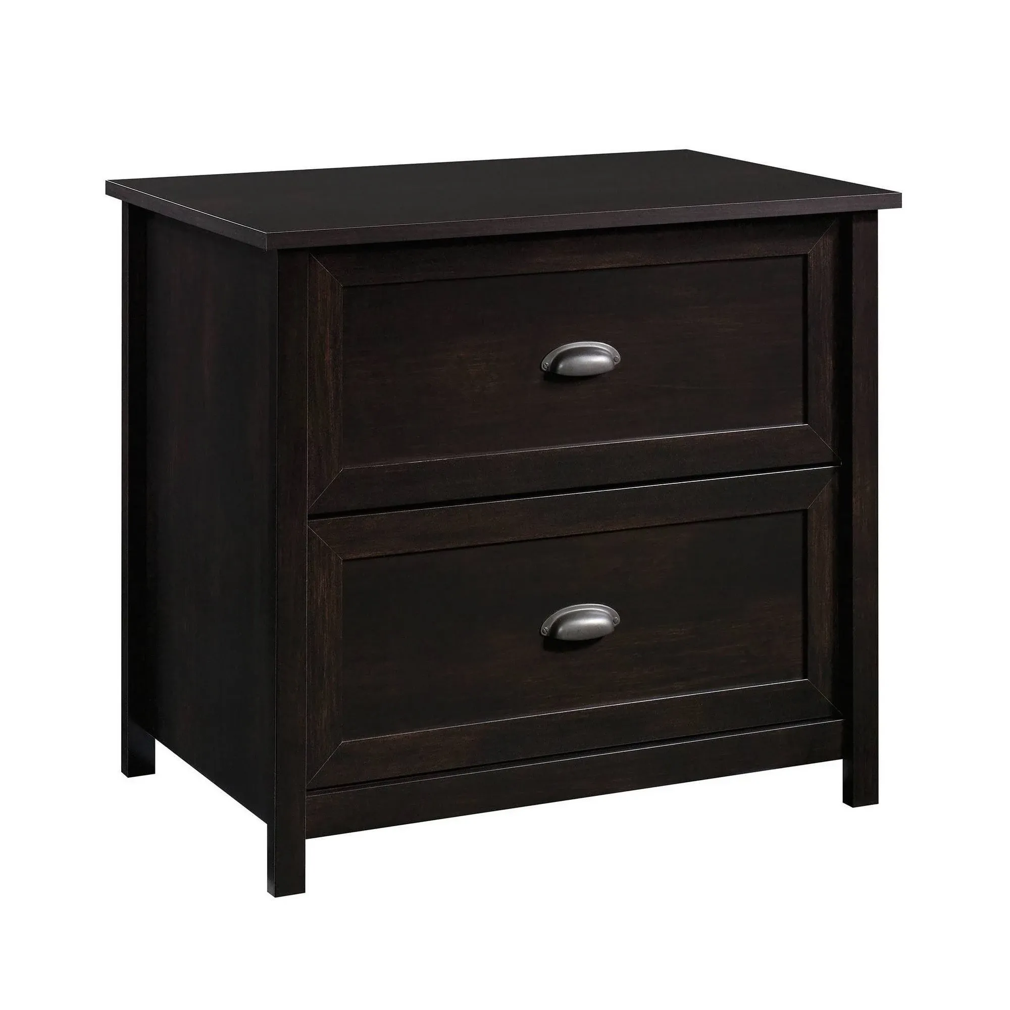 Sauder County Line 2-Drawer Lateral File Cabinet - Estate Black