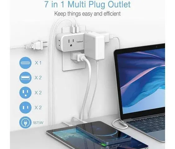 TESSAN 3 USB C Wall Charger