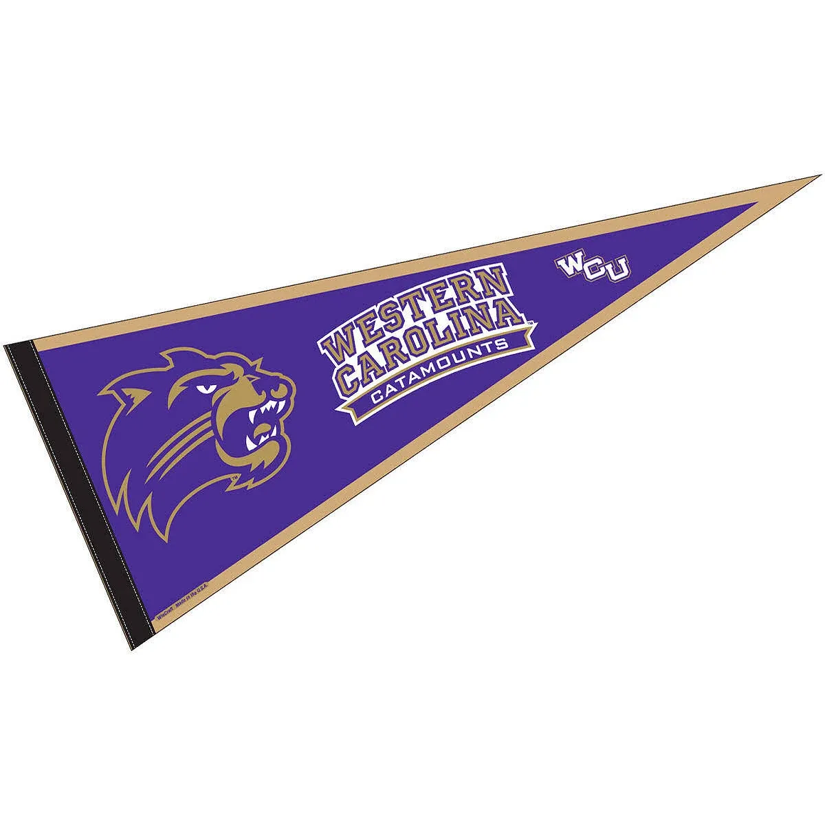 Western Carolina Catamounts Full Size 12 in X 30 in College NCAA Pennant