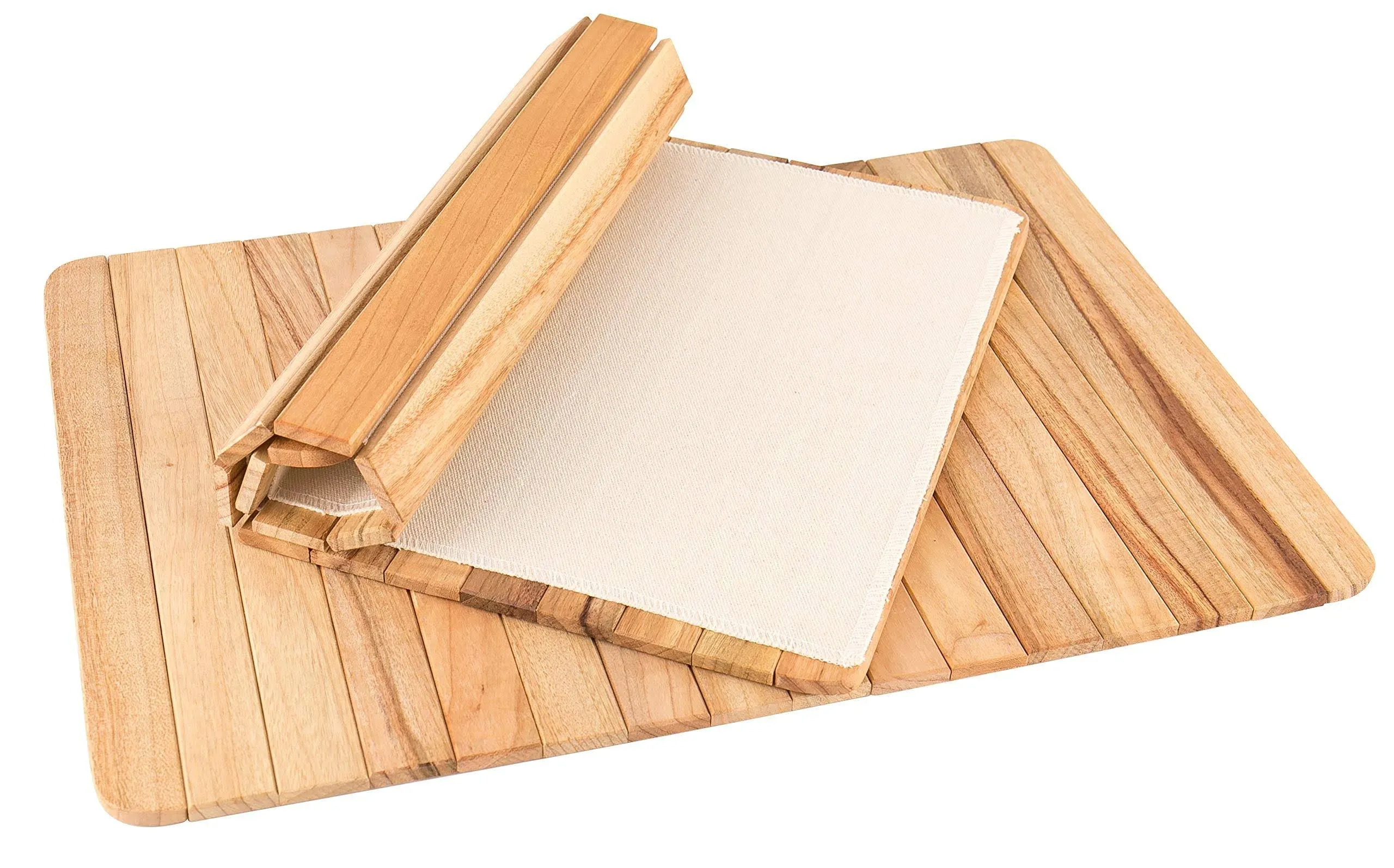 Fragrant Camphor Laurel Roll-up Wood Placemats Set of 2