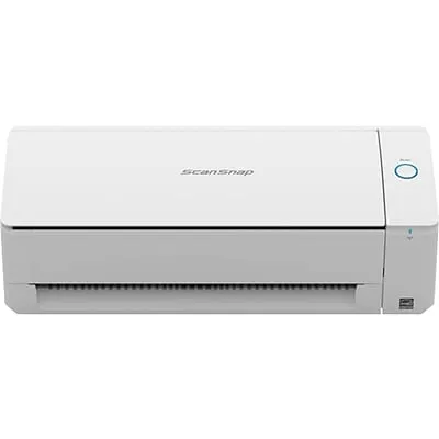 ScanSnap iX1300 Compact Wireless or USB Double-Sided Color Document, Photo & Receipt Scanner with Auto Document Feeder and Manual Feeder for Mac or PC, White