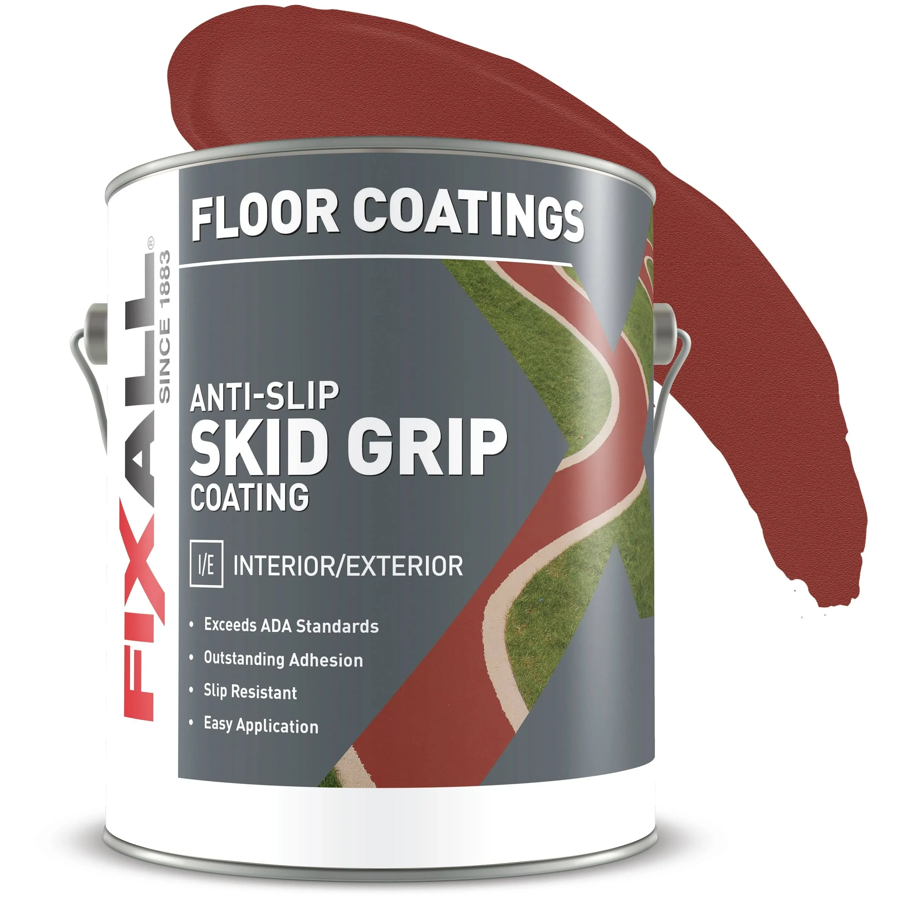 California Paints F06525-1 Skid Grip Anti-Slip Paint, 1 Gallon