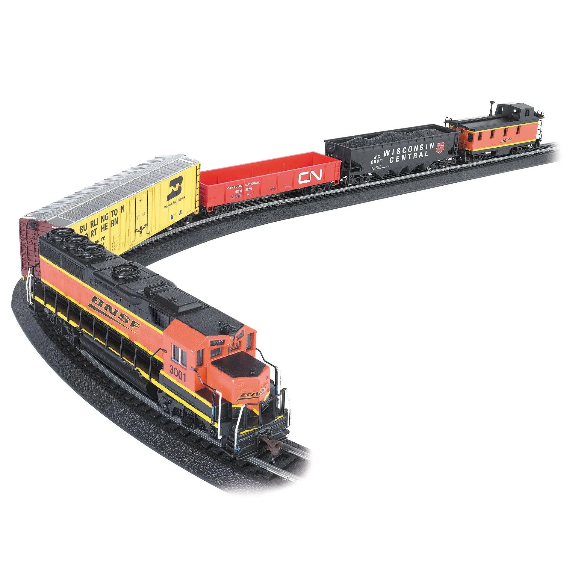 Bachmann Ho Scale Rail Chief Train Set