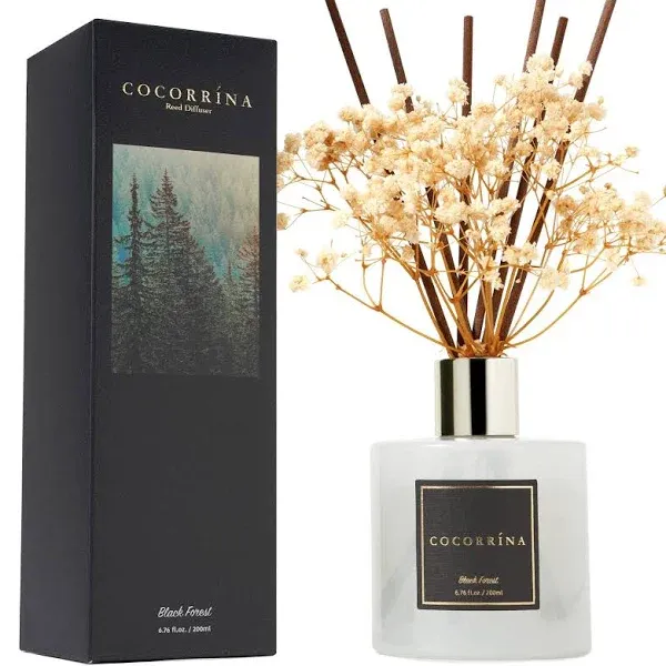 Diffuser Sets 6.7 oz. Black Forest Diffuser with Sticks Home Fragrance Essential