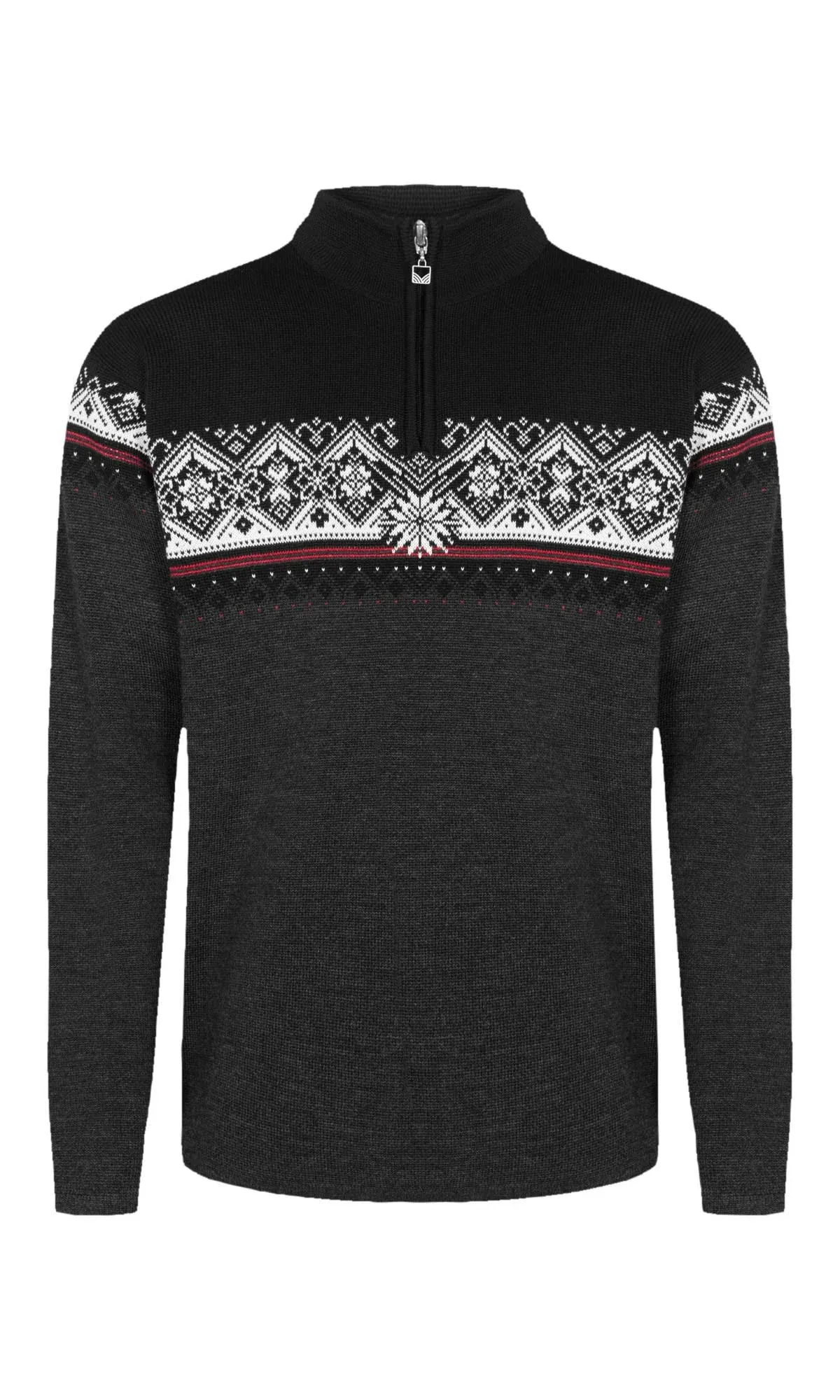 Dale of Norway Men's Moritz Sweater Black/Offwhite/Dark Charcoal / XXL