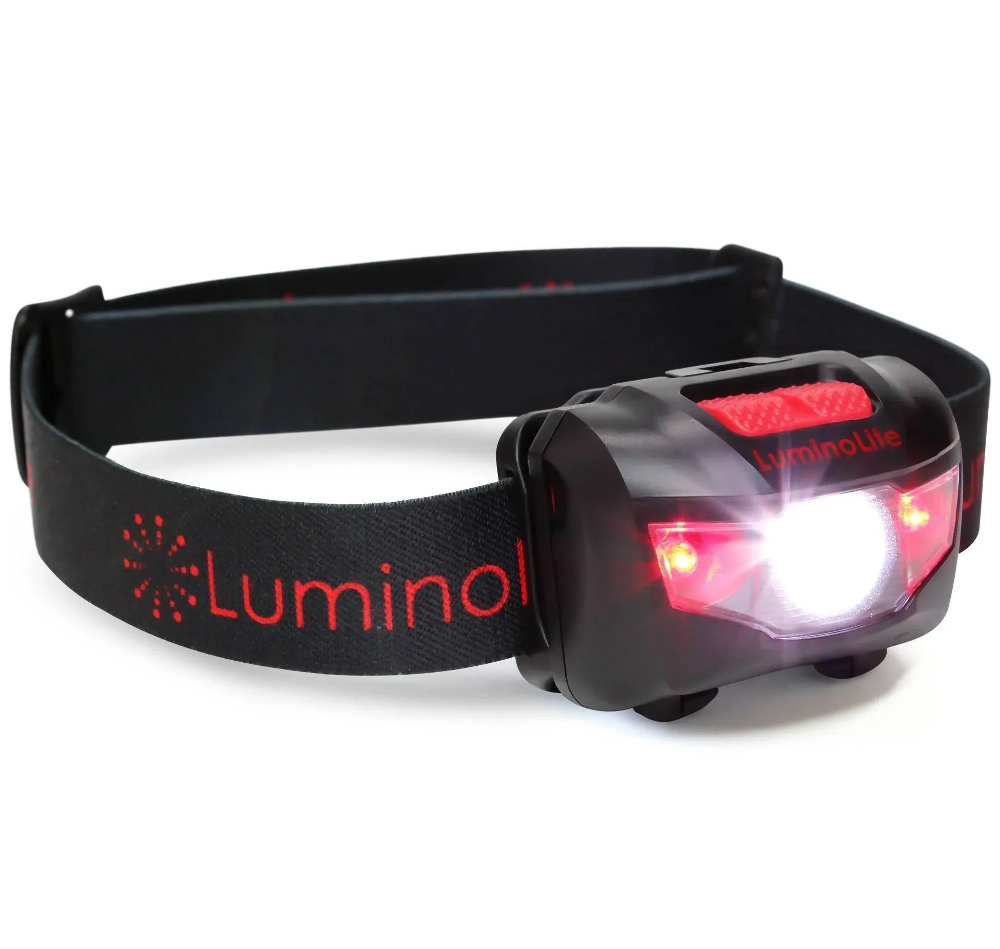 Ultra Bright Cree LED Headlamp - 160 Lumens, 5 Lighting Modes, White & Red LEDs ...