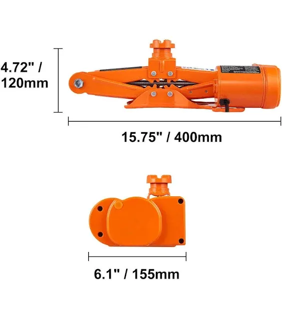 Electric Car Jack 3 Ton Electric Scissor Jack Car Repair Tool For Suv