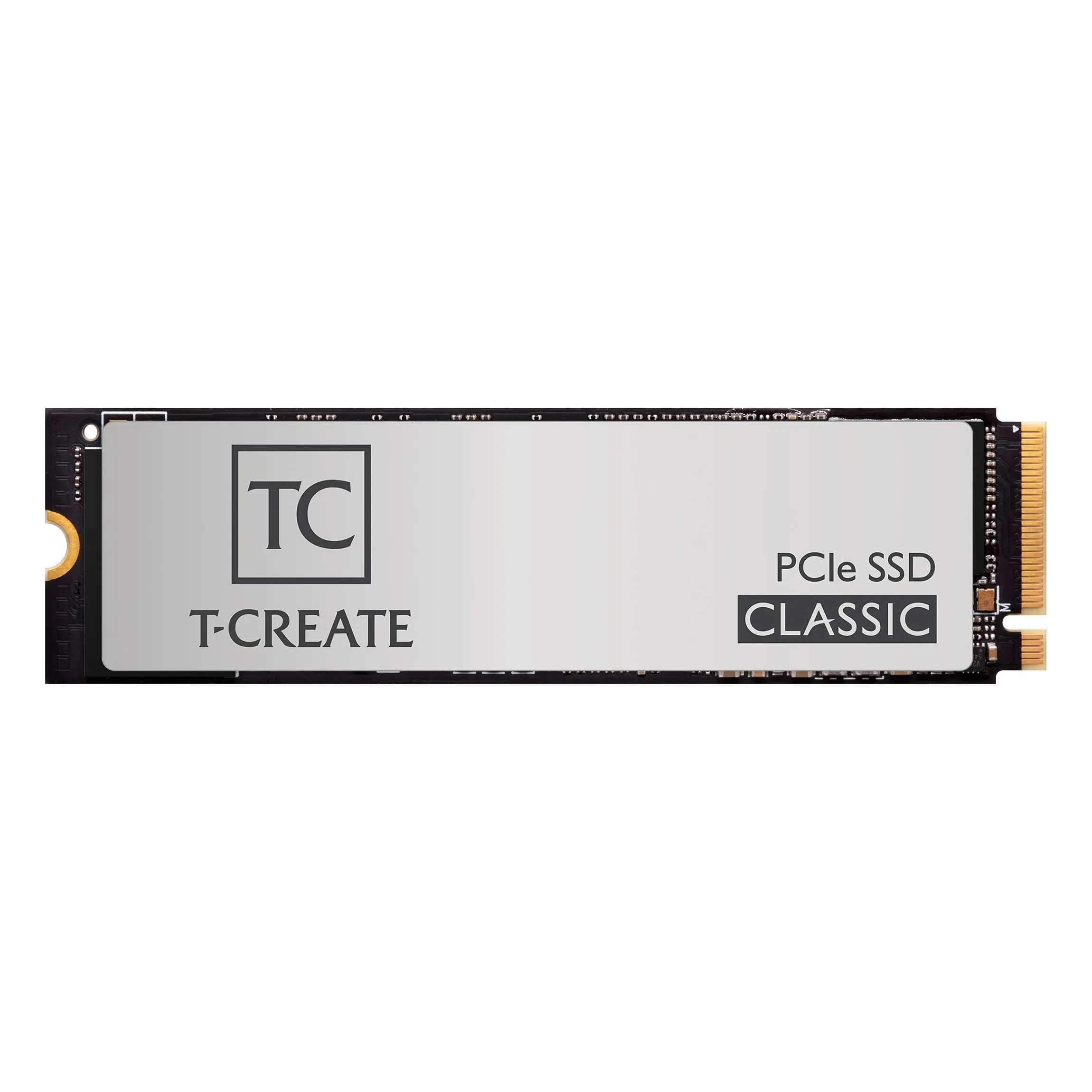 TEAMGROUP T-Create Classic - Solid-State-Disk - 2 TB - PCI Express 3.0 x4 (NVMe)