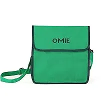 Omie OmieBox Lunch Bag - Washable, Foldable, Durable, WaterResistant Fabric with Interior Pocket and External Bottle Holder.