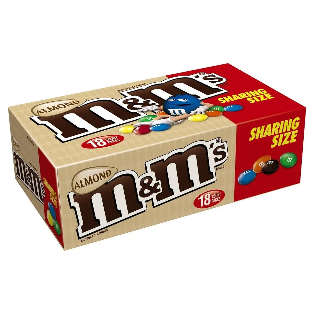 M&M's Almond Milk Chocolate Candy - Family Size 15 oz