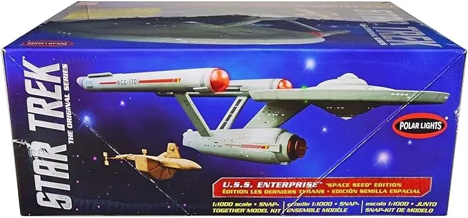 STAR TREK Polar Lights TOS USS Enterprise Space Model Kit