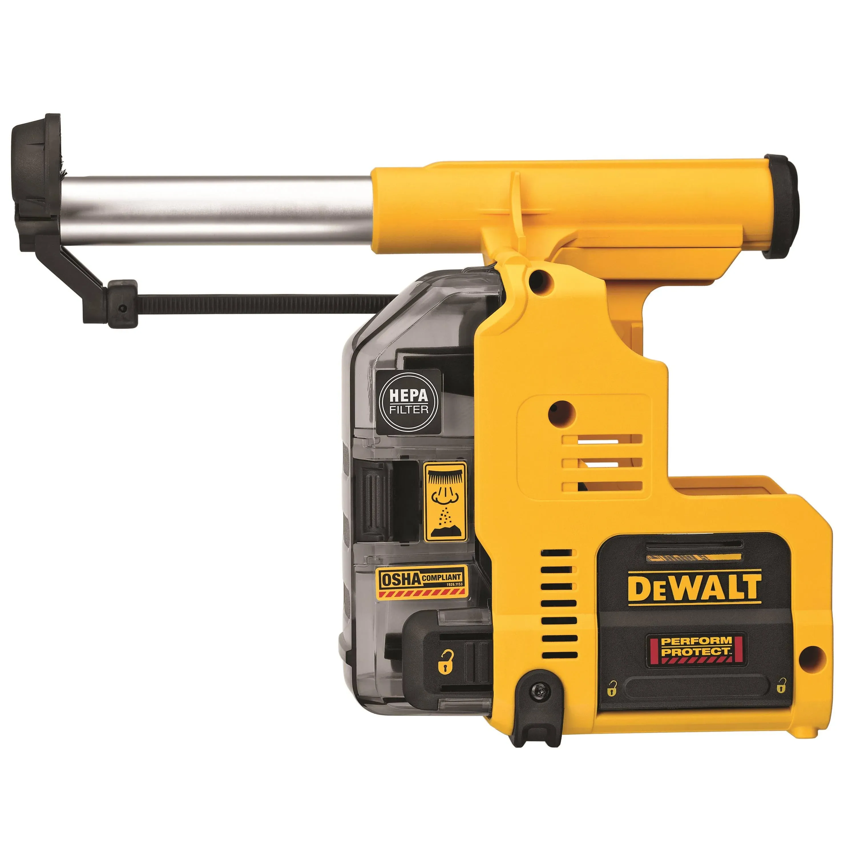 DEWALT Onboard Rotary Hammer Dust Extractor for 1-Inch SDS Plus Hammers (DWH303DH)