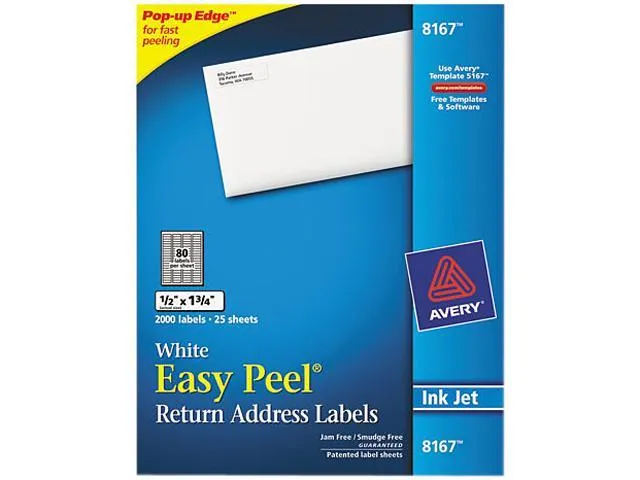 Avery Easy Peel Address Labels