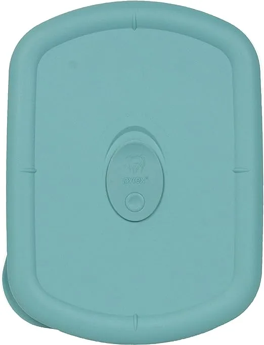 Pyrex 8212-VPC 3 - Quart Rectangular Vented Replacement Turquoise Lid