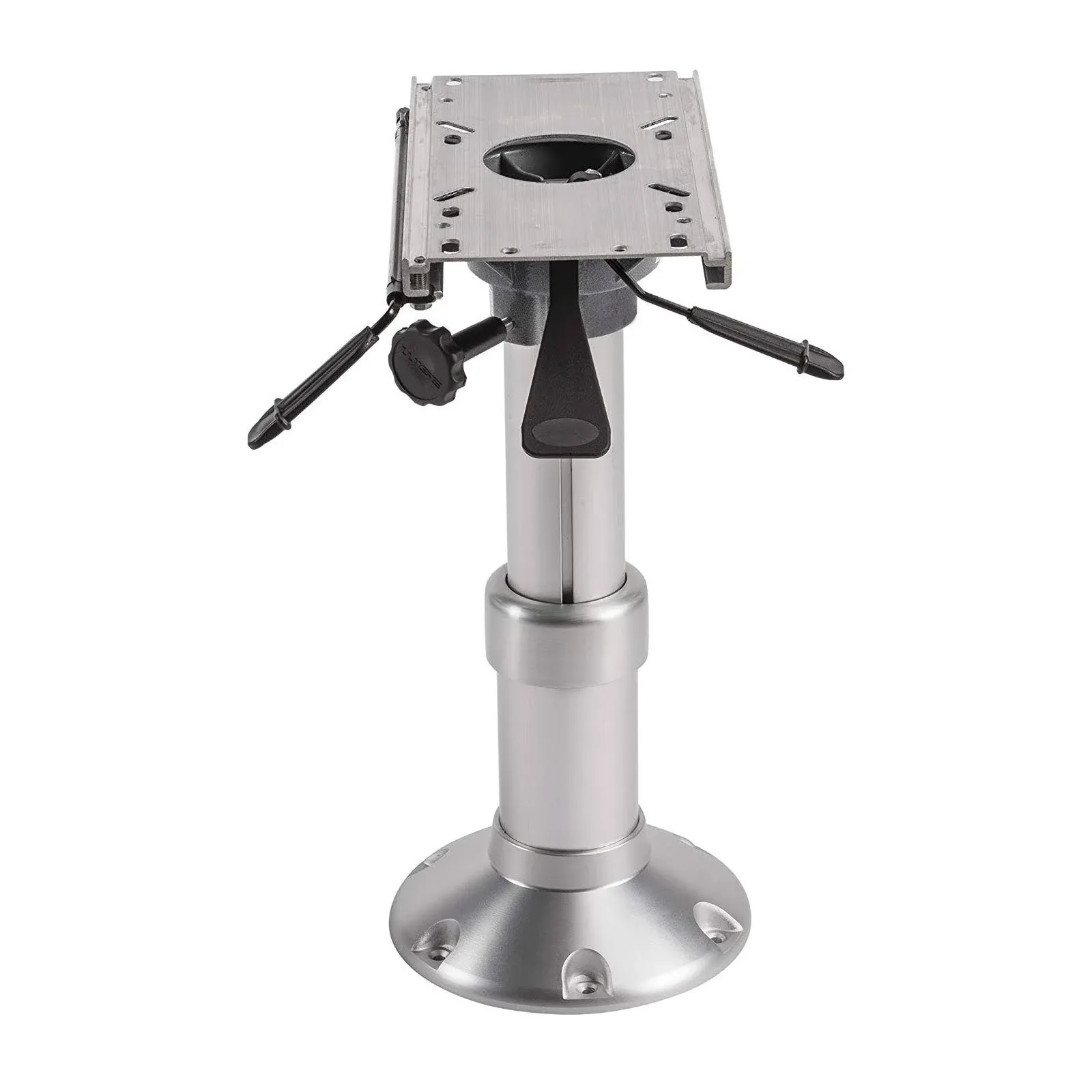 Wise 8WP145 Heavy Duty Air Powered Adjustable Marine Pedestal w/ 2 7/8" Post