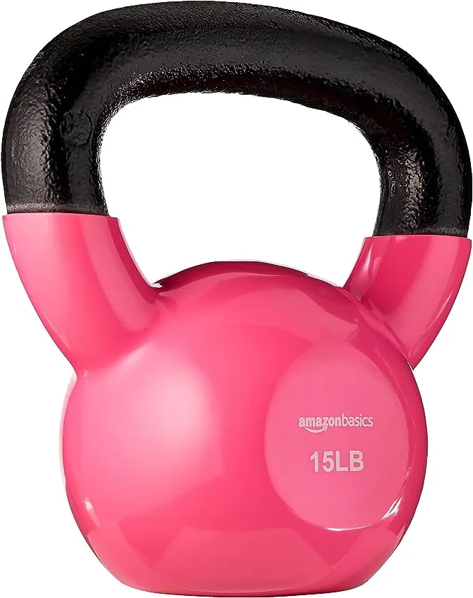 Amazon Basics Vinyl Kettlebell