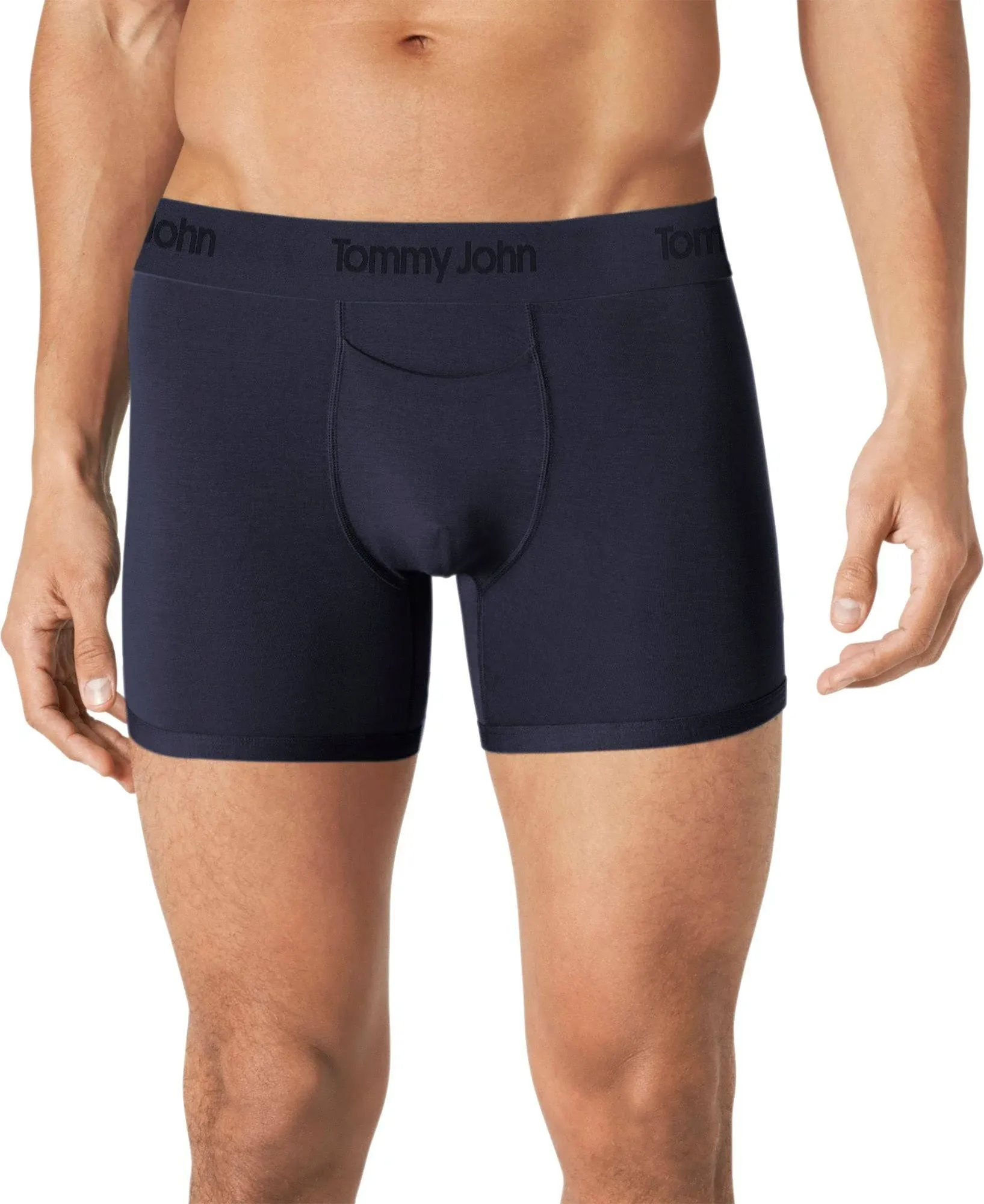 Tommy John Second Skin Men's Modal Trunks - Silky Soft, Supportive Underwear with Contour Pouch and Quick Draw Fly