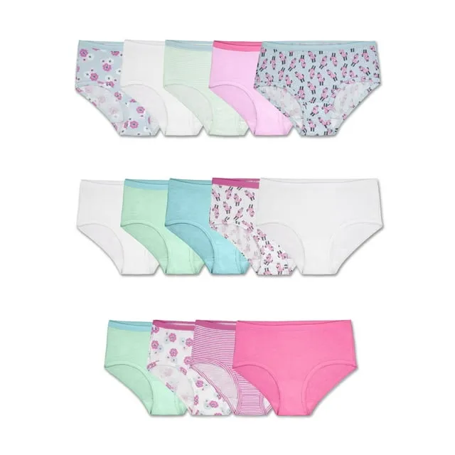 Fruit of the Loom Girls' Cotton Brief Underwear