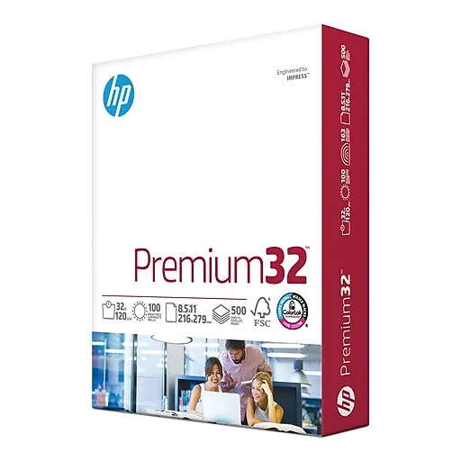 HP Premium Choice LaserJet Paper 8.5" x 11" 32lb 500 Count