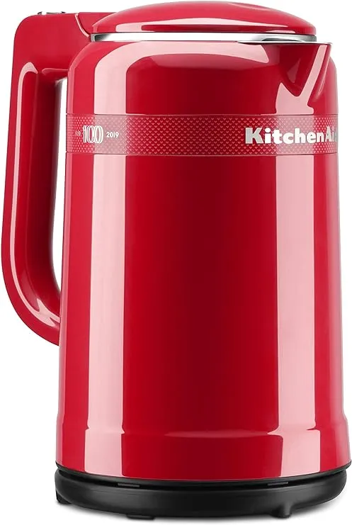 KitchenAid KEK1565QHSD 100 Year Limited Edition Queen of Hearts Electric Kettle, 1.5L, Passion Red