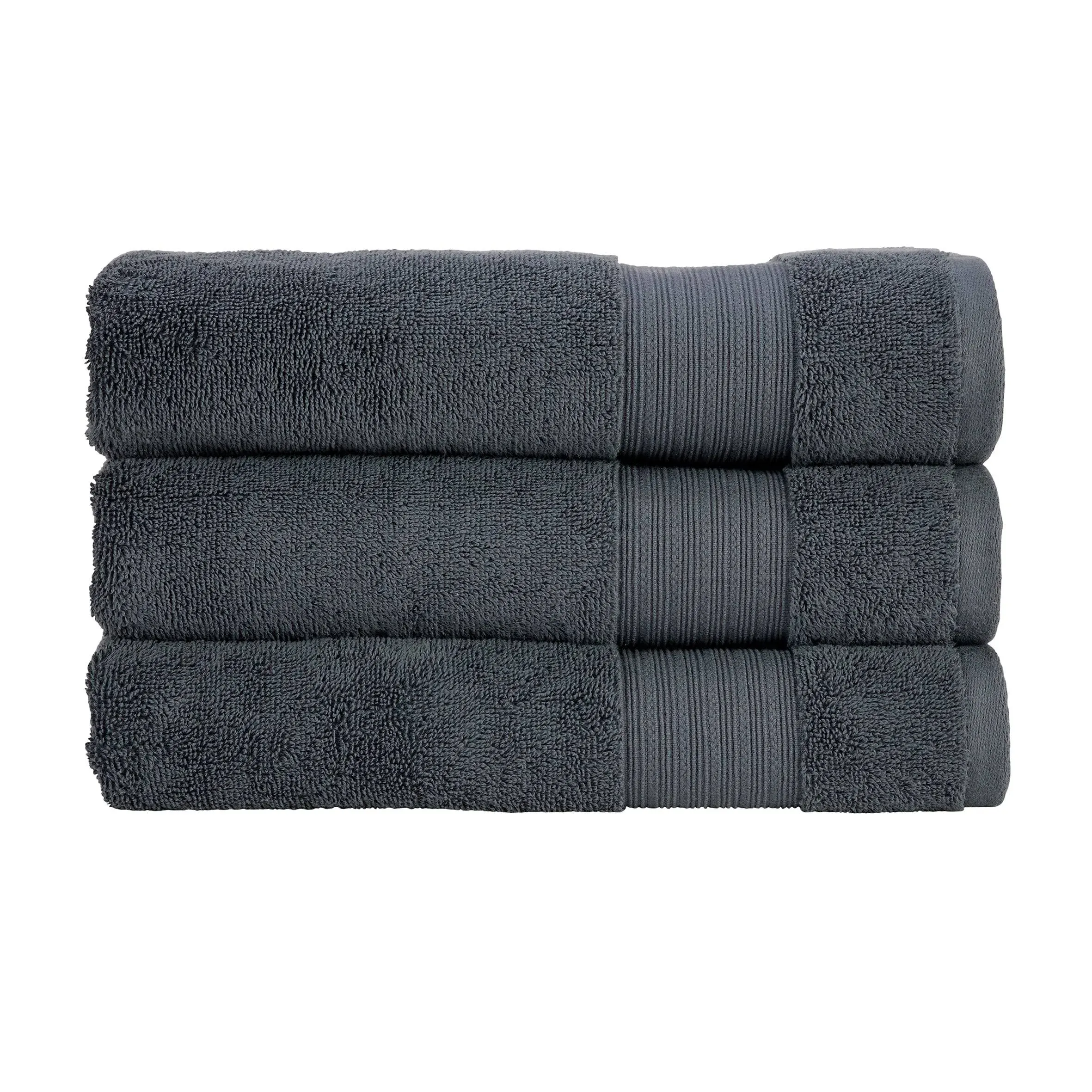 Christy Organic Eco Twist Towel Cinder Bath