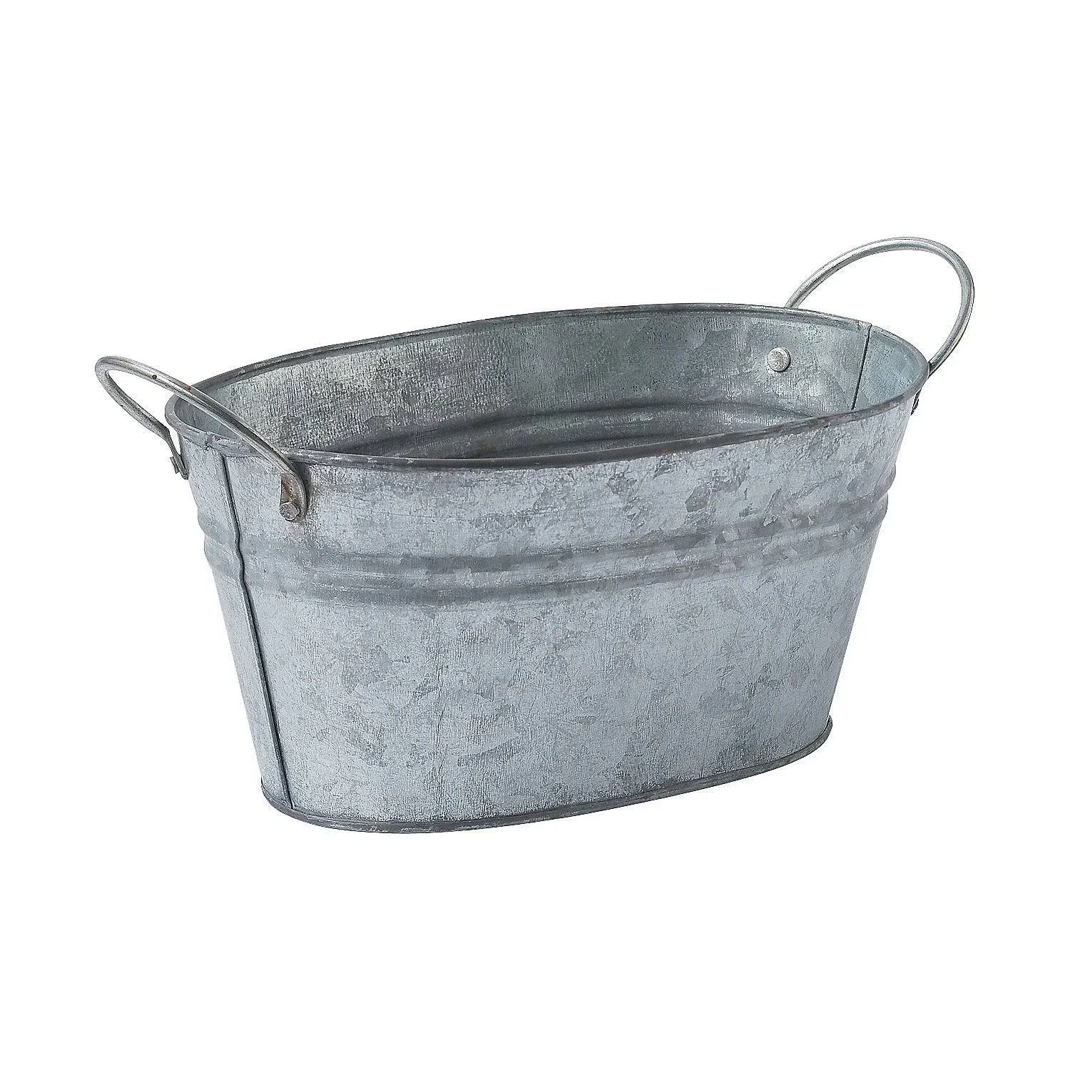 Oval Galvanized Bucket