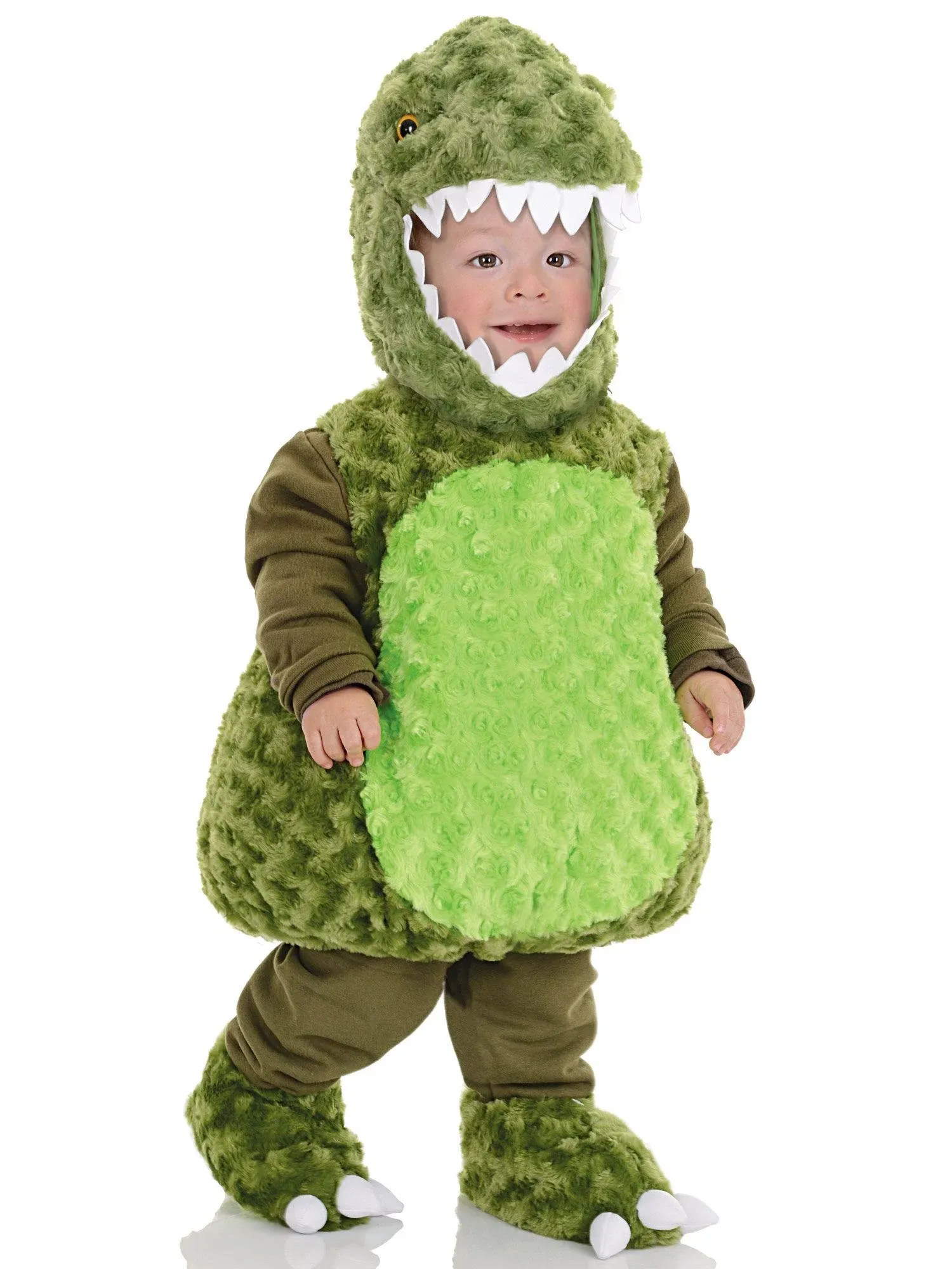 Underwraps Jumpsuit Toddler's T-Rex Belly Babies Costume