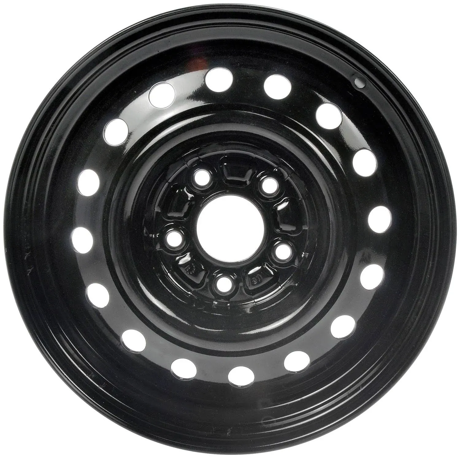 Dorman 939-251 16 x 6.5 In. Steel Wheel Compatible with Select Mazda Models, Black