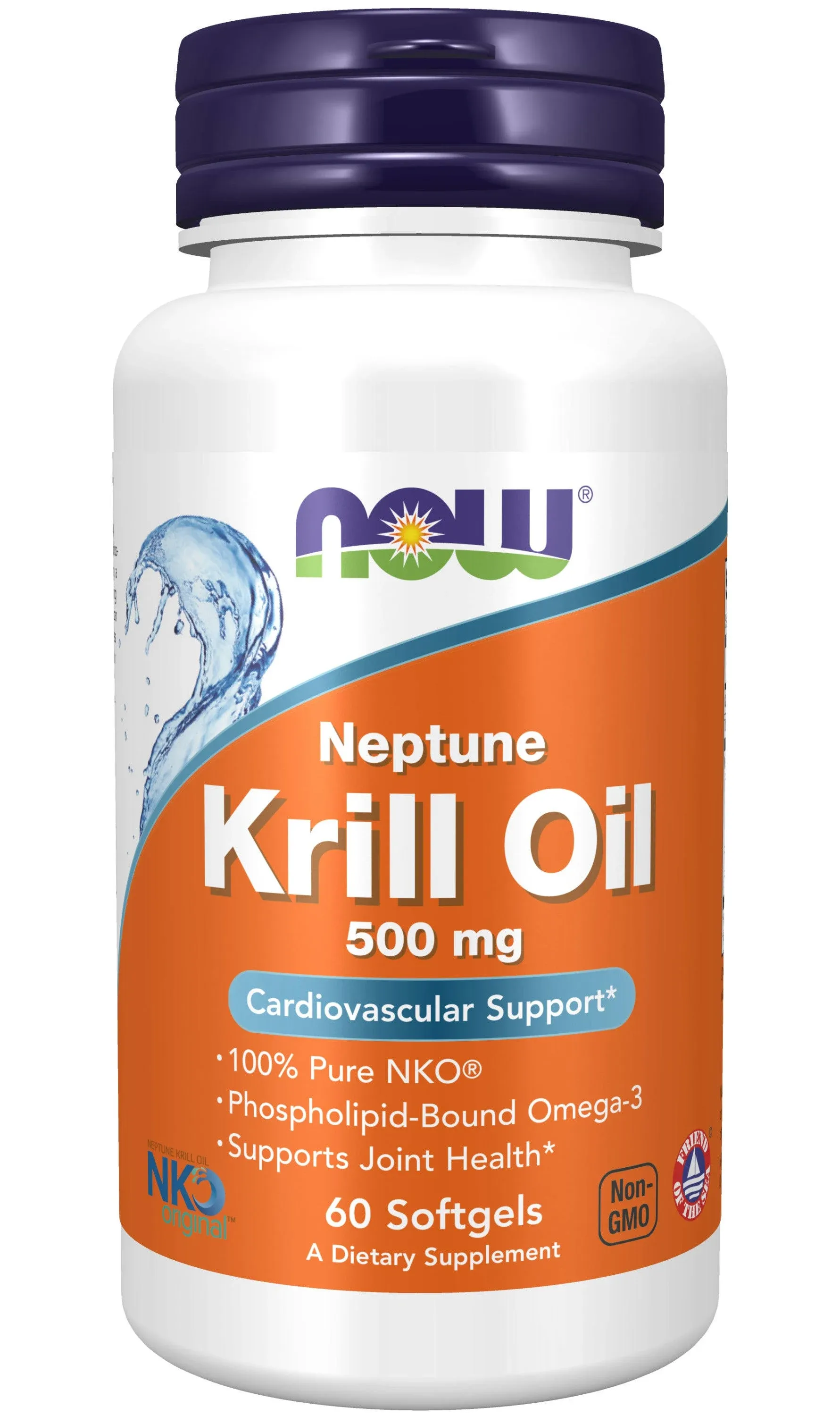 Now Foods Neptune Krill Oil 500mg 60 Gels