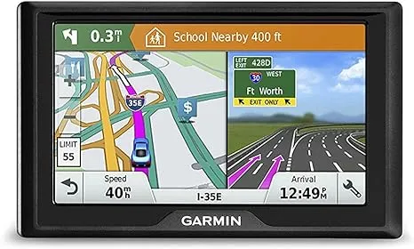 Garmin Drive 51 USA Lm GPS Navigator System with Lifetime Maps, Spoken Turn-By ...