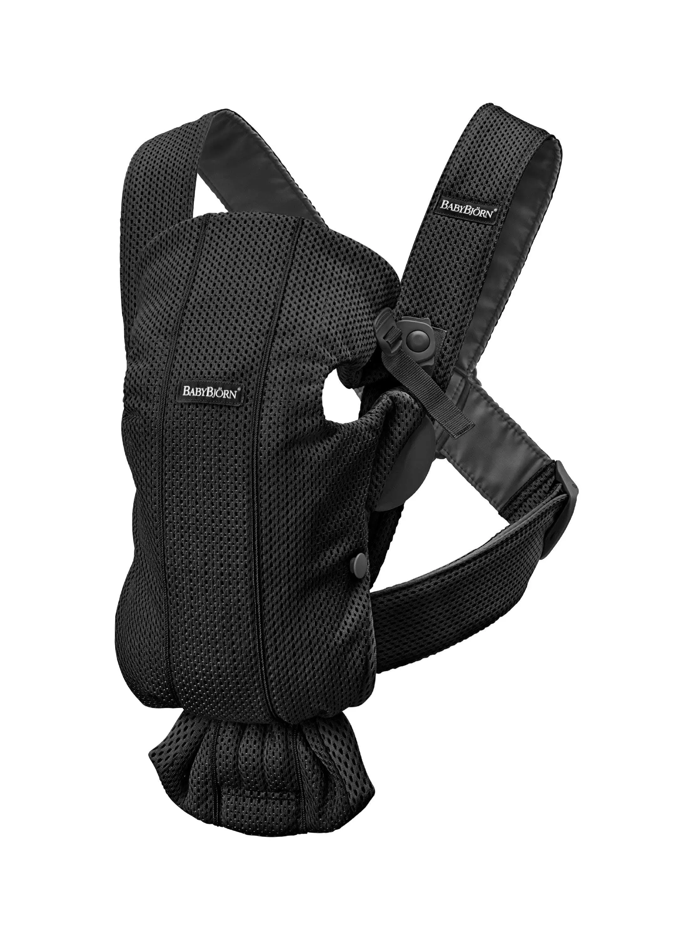 BabyBjörn Baby Carrier Mini, 3D Jersey, Charcoal Gray 