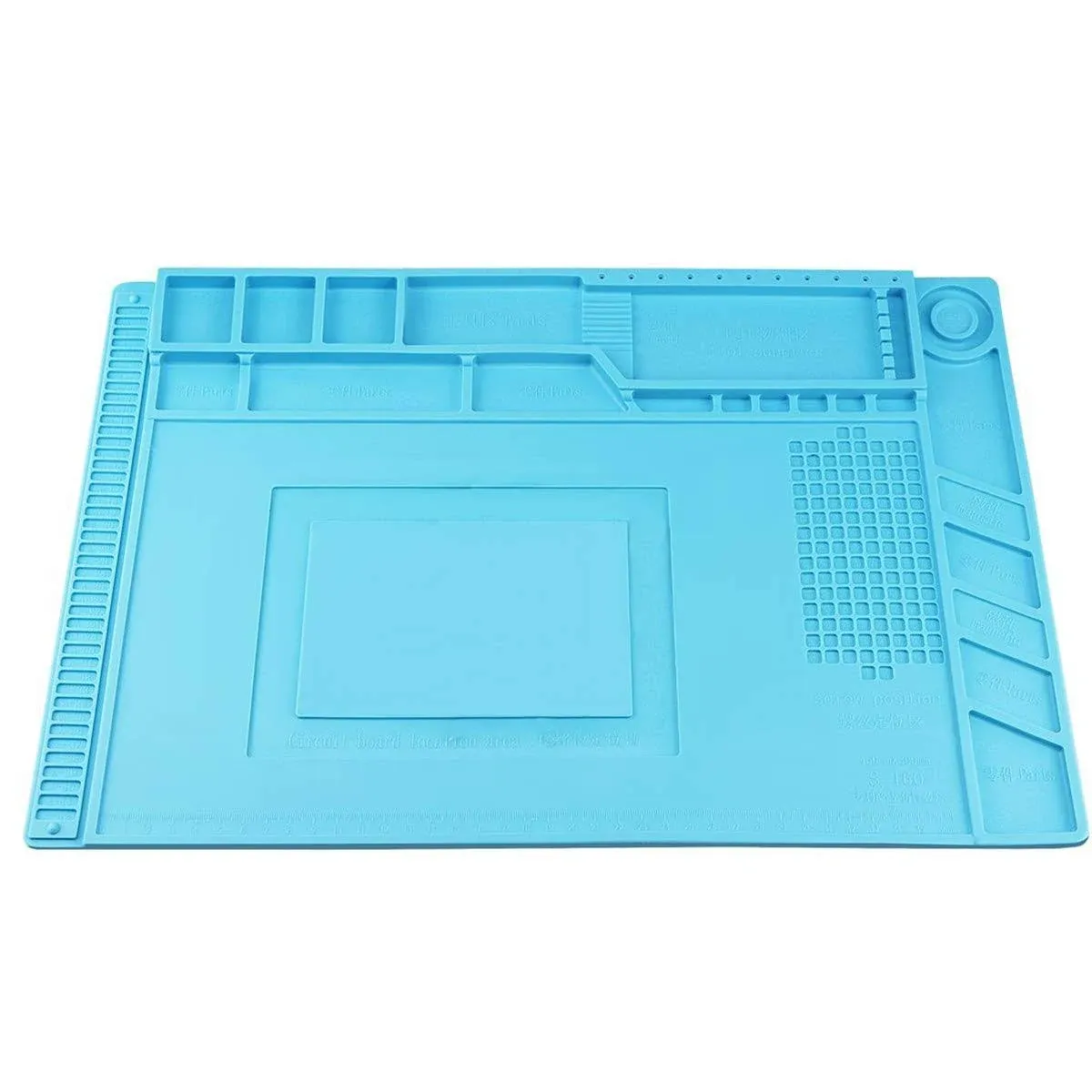 XOOL Heat Insulation Silicone Repair Mat, Large Silicone Repair Mat for Soldering ...