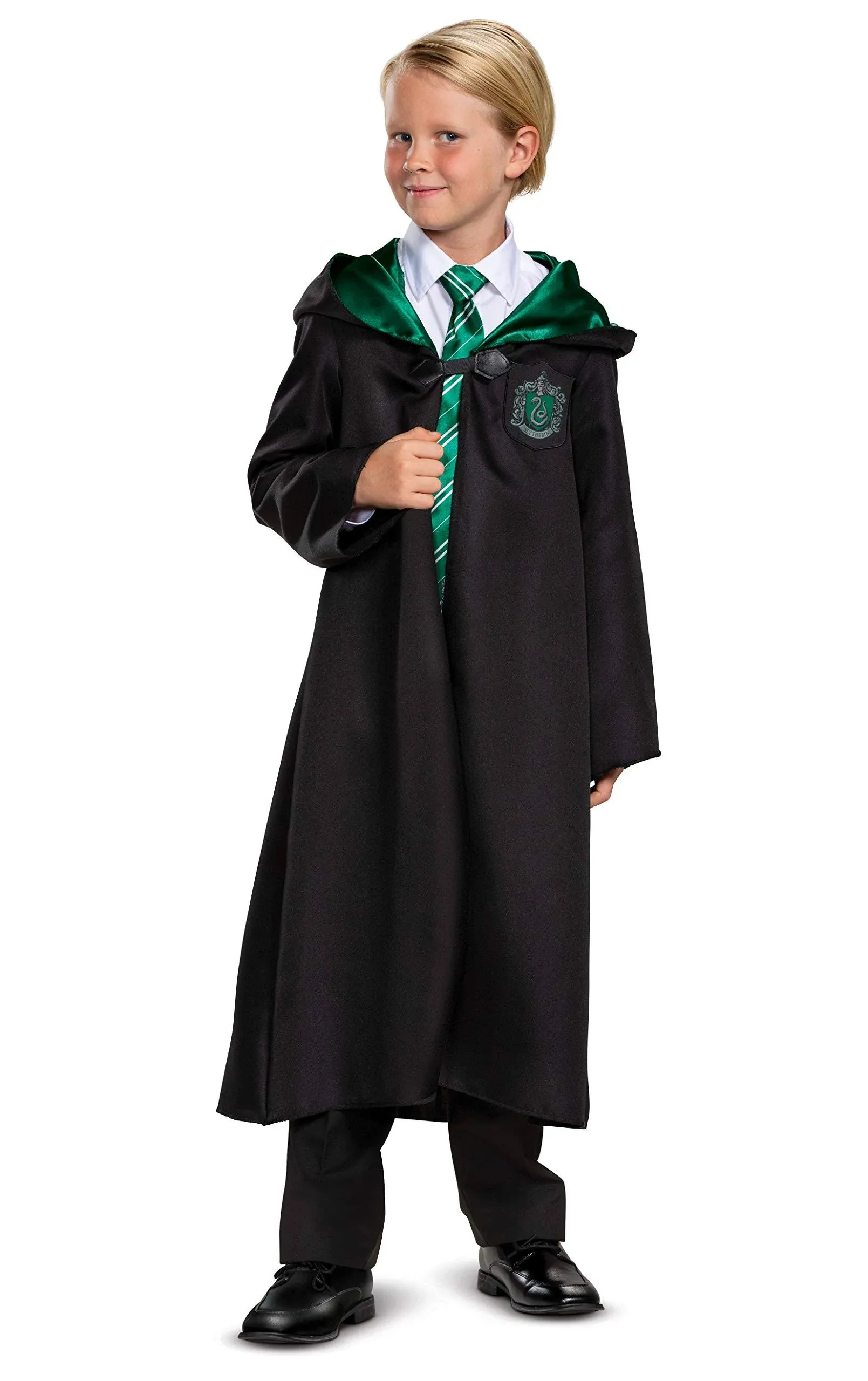 Harry Potter Slytherin Robe Classic Child Costume, Medium (7-8)