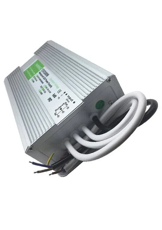 300W 12V Waterproof IP67 LED Power Supply Driver Transformer, LED Power Supply Adapter 100-240V AC to 12 Volt DC Output, for LED Light, Computer Project, Outdoor Light for Outdoor Use