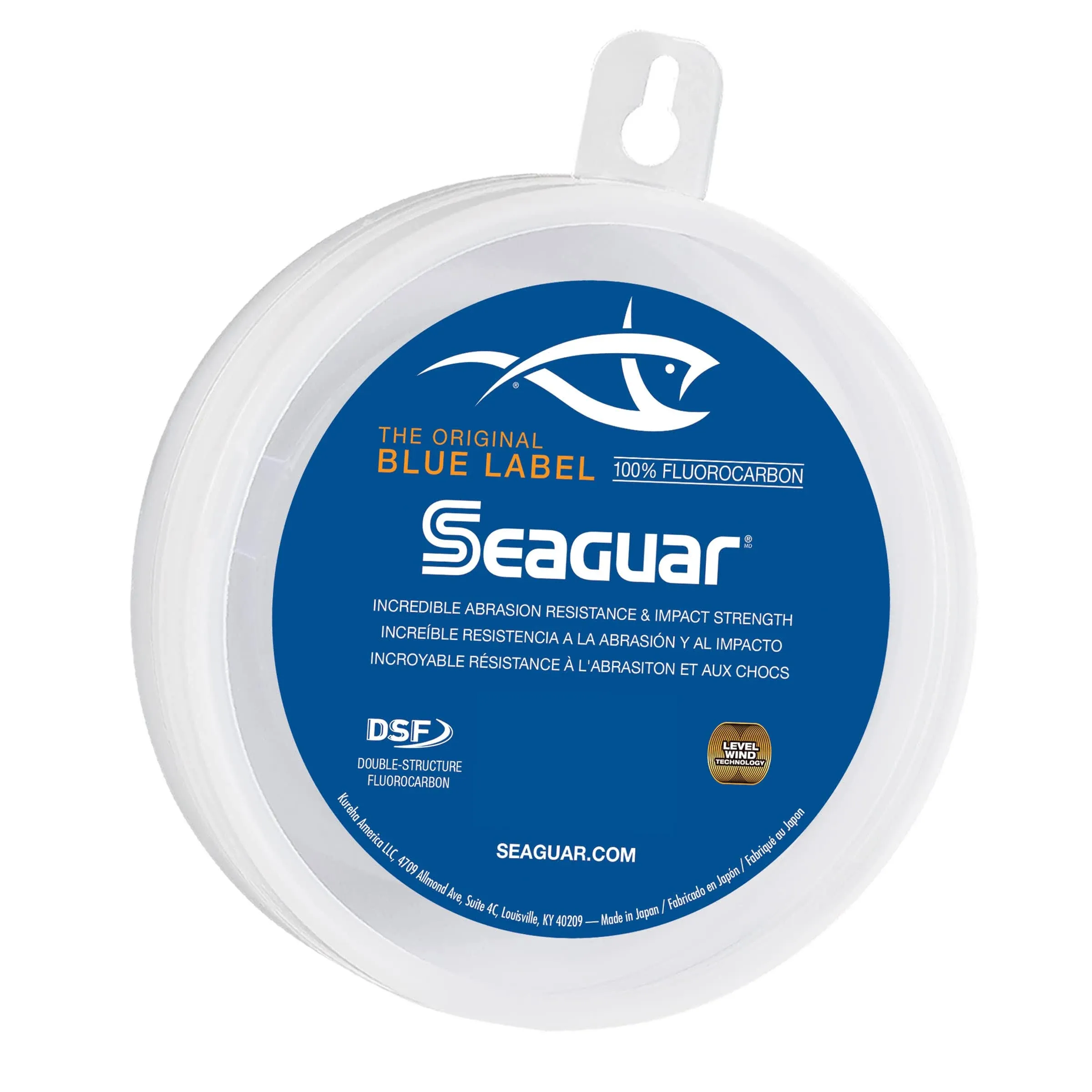 Seaguar Blue Label Fluorocarbon Leader 060lb 100yd