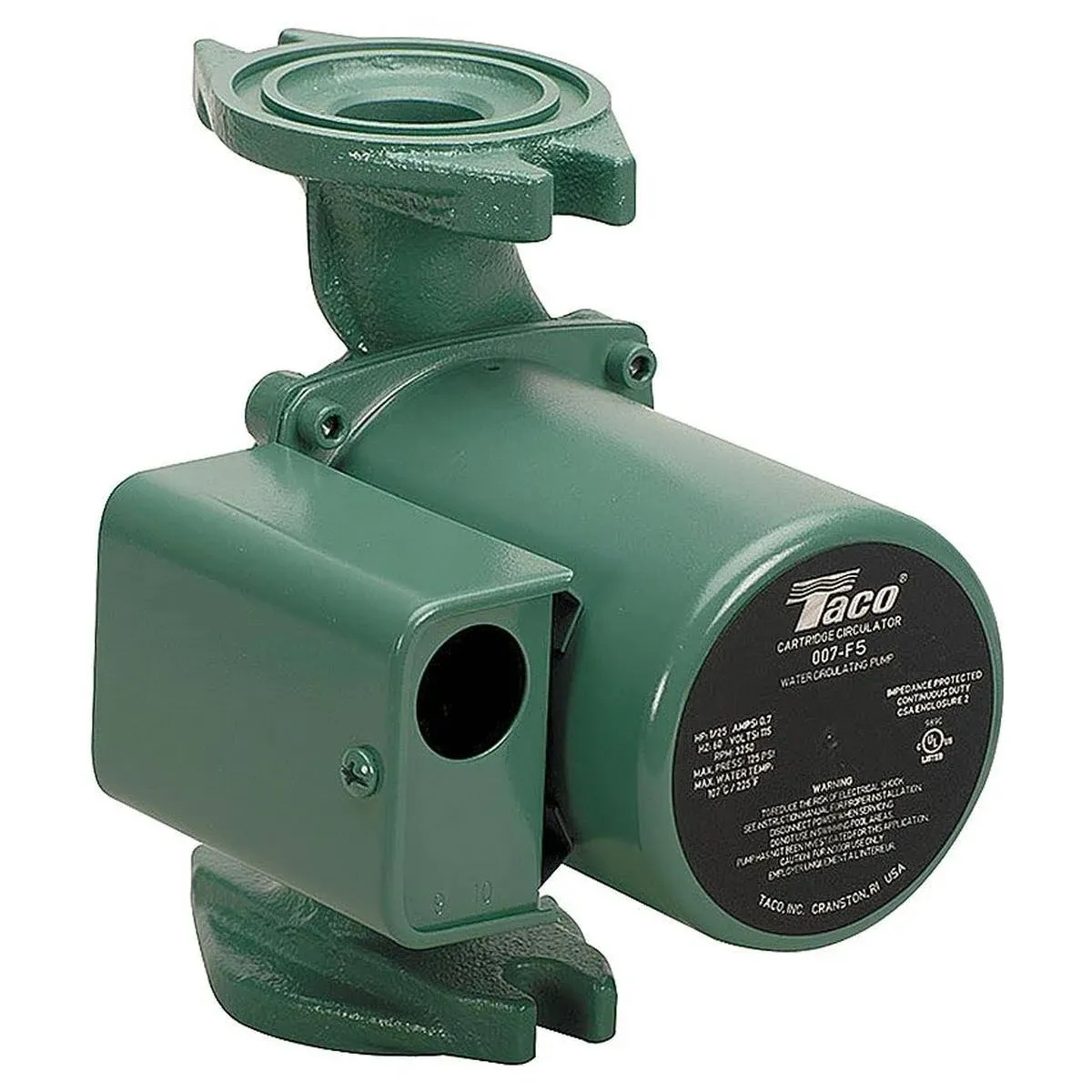 Taco 007-F5-7IFC Cast Iron Circulator Pump with Integral Flow Check