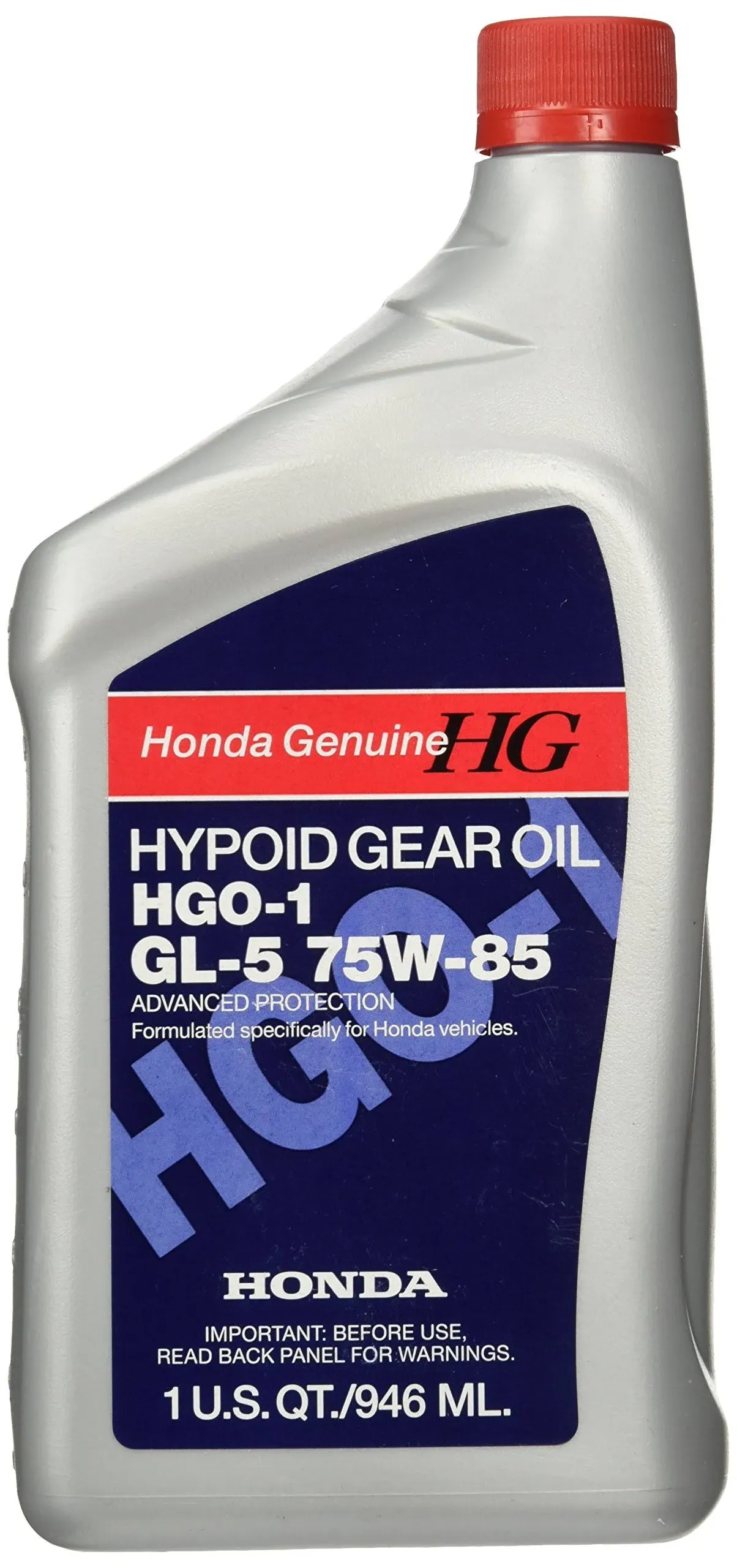 Genuine Honda 08200-9014 Hypoid Gear Oil Hgo-1 GL-5 75W-85