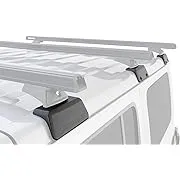 Rhino-Rack Jeep Wrangler JL Unlimited 4 Door Hard Internal Structural Roof Rack/Bare Backbone 3 Base Mounting System in Black