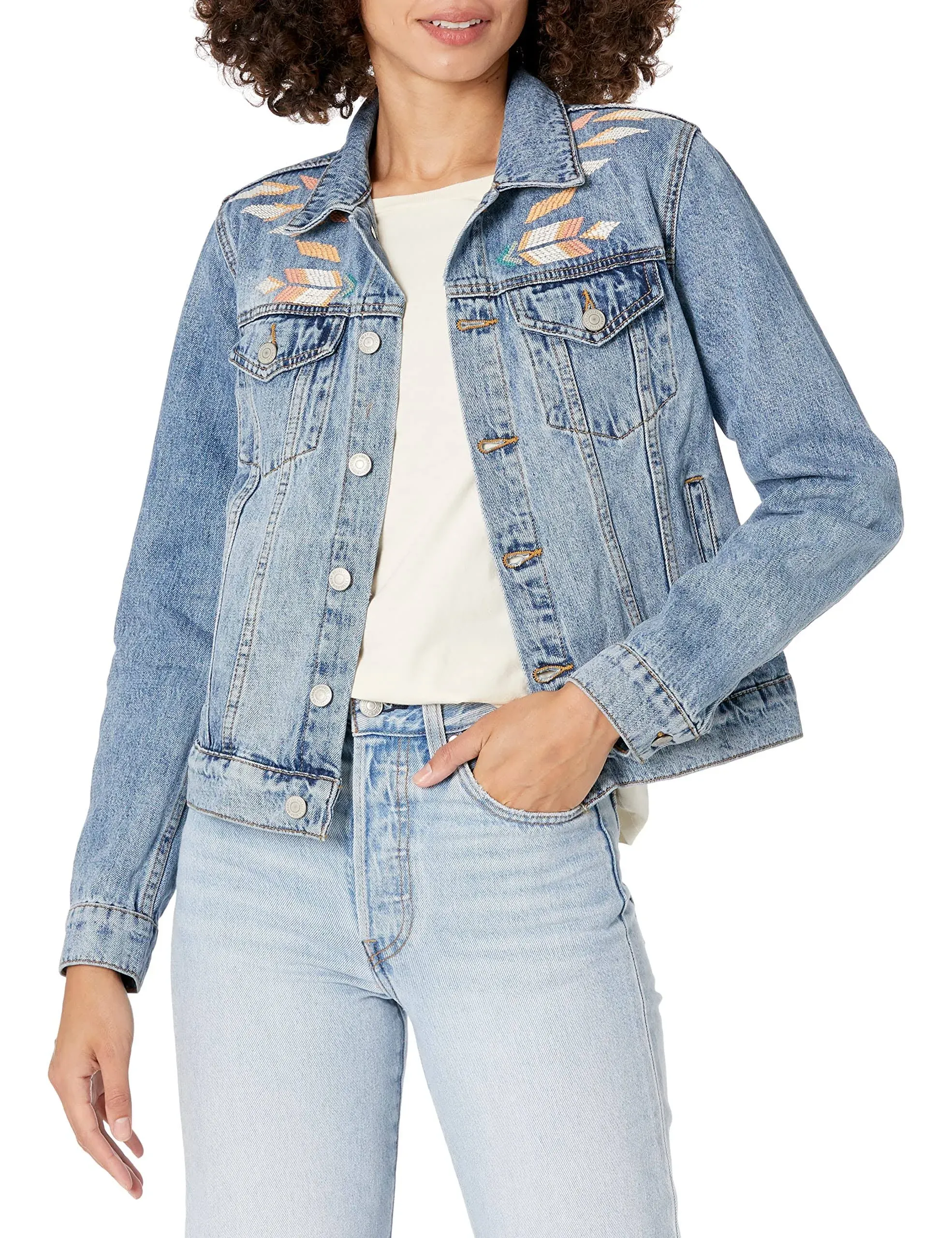 Lucky Brand Women's Tomboy Trucker Jacket