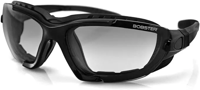 Bobster Renegade Series Sunglass/Goggles Convertibles w/ Black Frame Photochromic Lens BREN101