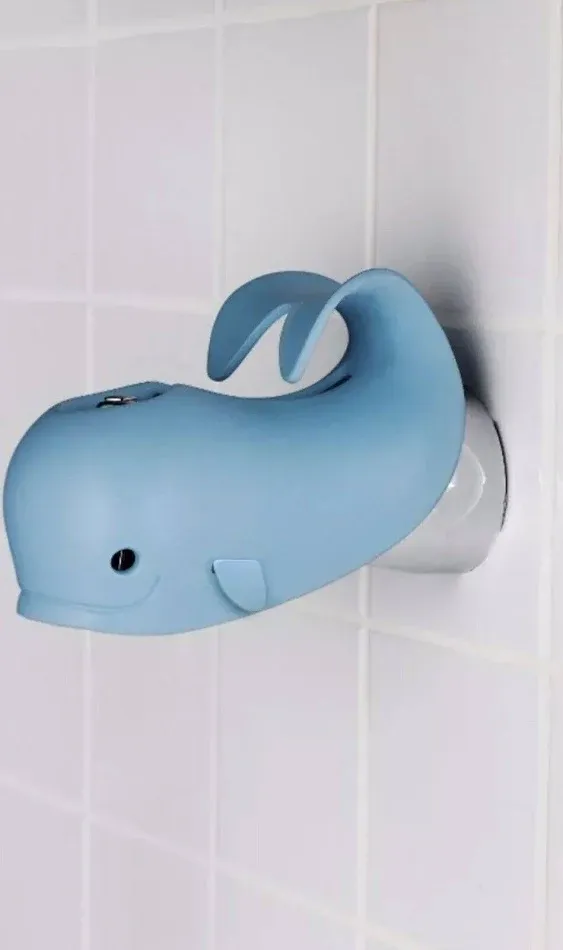 Skip Hop Moby Bath Spout Faucet Cover Whale Blue, New