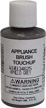 Whirlpool W10250743RB Genuine OEM Touchup Paint For Appliances, Apollo Grey