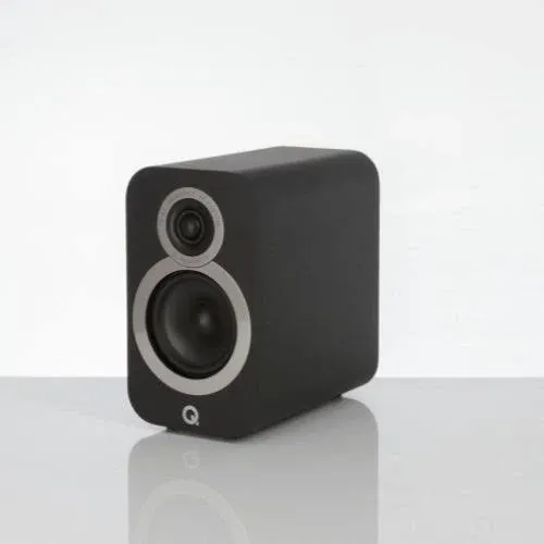 Q Acoustics 3010i Compact Bookshelf Speaker Pair Black