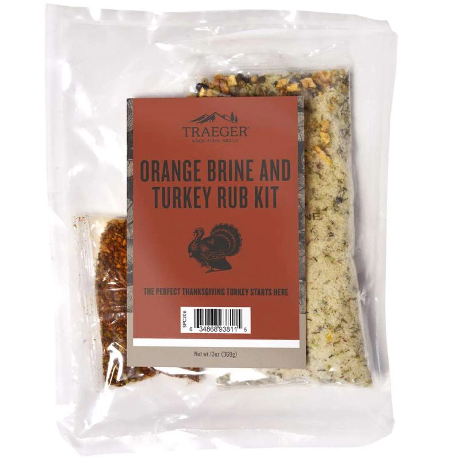 Traeger - Orange Brine and Turkey Rub Kit