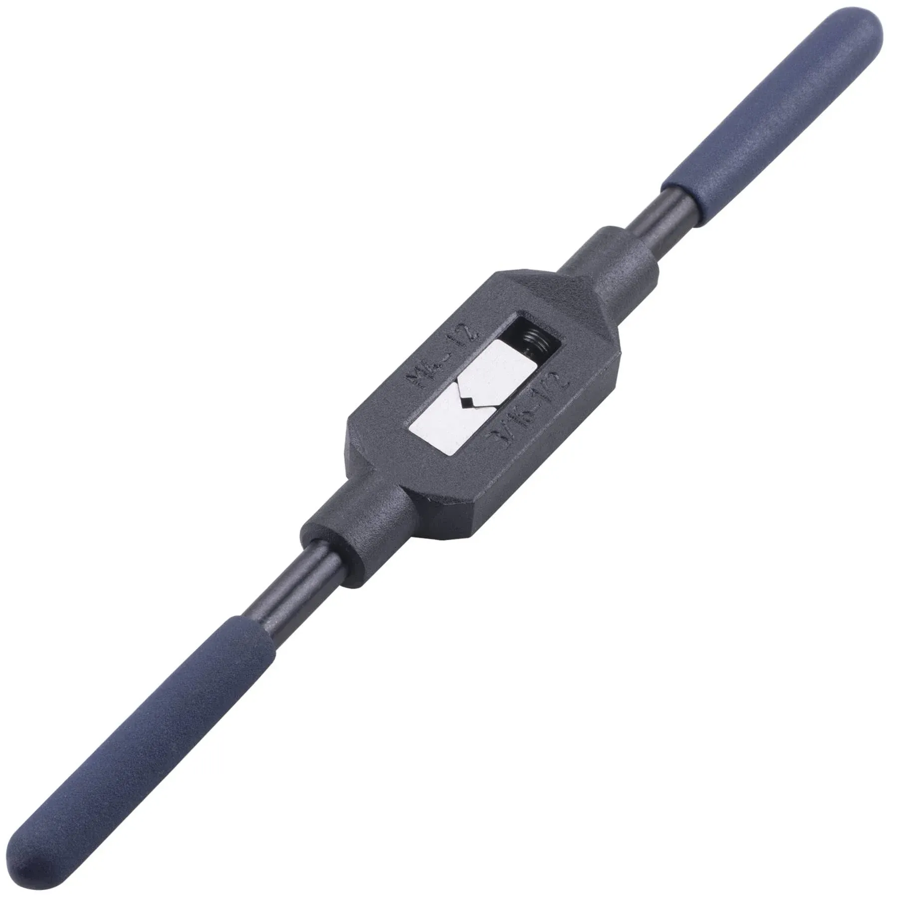 MRELC Adjustable Tap Reamer Wrench Handle, or Metric M4-M12 8/16"-1/2" (UNC/UNF) Taps, Tap Reamer Tapping Hand Tool