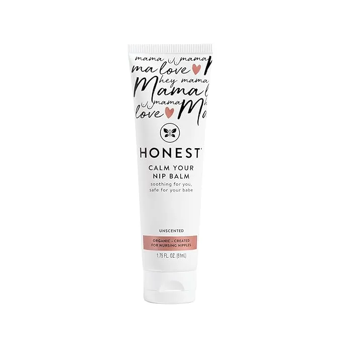 The Honest Company Honest Mama Calm Your Nip Balm | USDA Certified Organic Nipple Cream | 1.75 fl oz