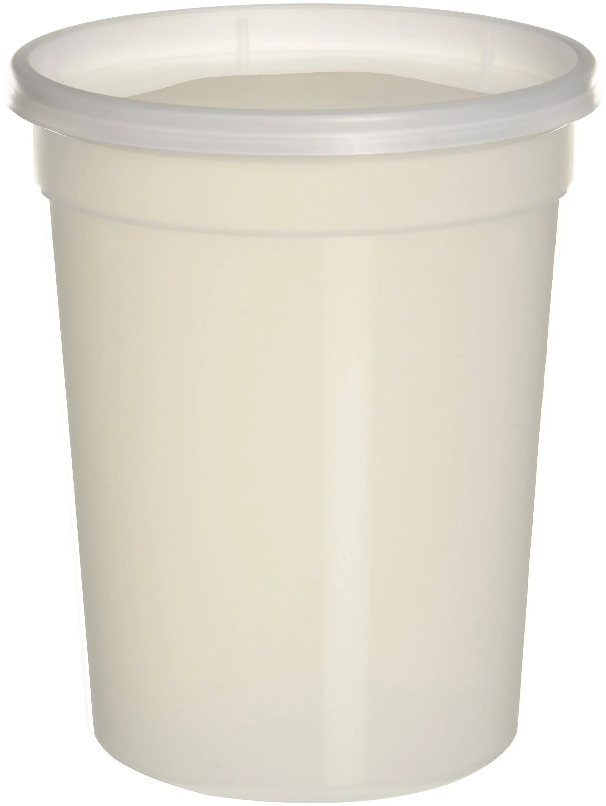 Extreme Freeze Deli Food Containers with Lids, 32-Ounce, 24-Pack