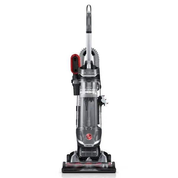 Hoover High Performance Swivel XL Pet Upright Vacuum Uh75260, Gray