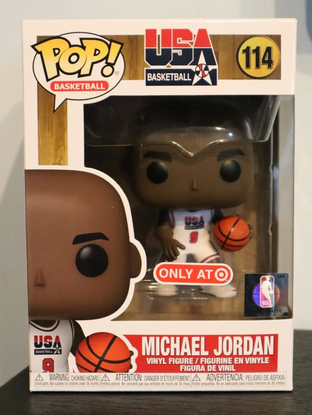 Funko POP NBA Legends Michael Jordan (1992 USA) Action Figure