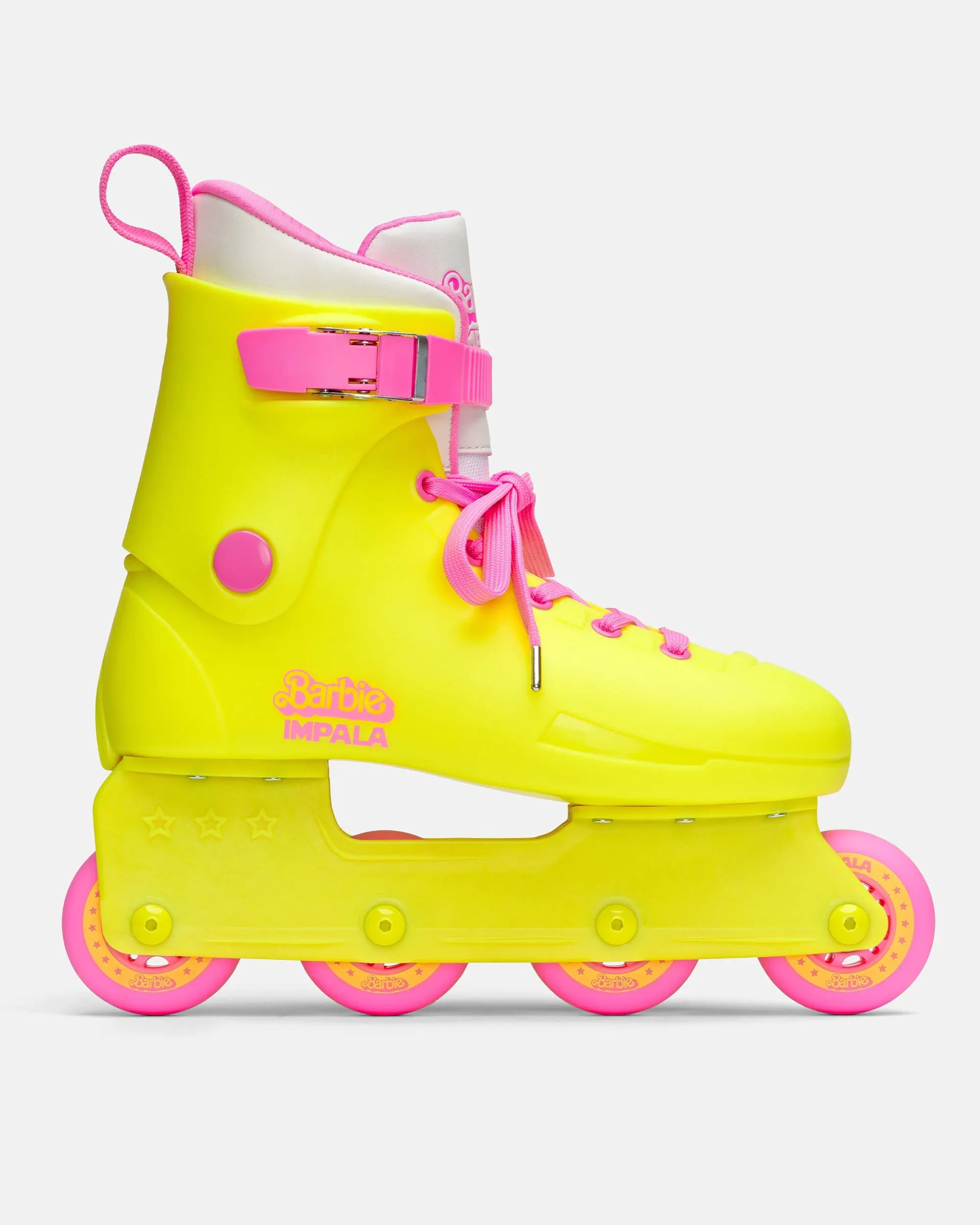 Impala Lightspeed Inline Roller Skates - Barbie Bright Yellow